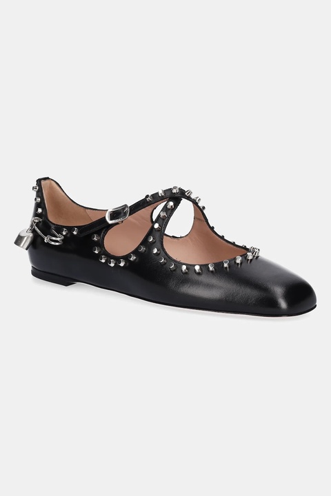 Bally baleriny kolor czarny WA051M - zdjęcie produktu nr 1