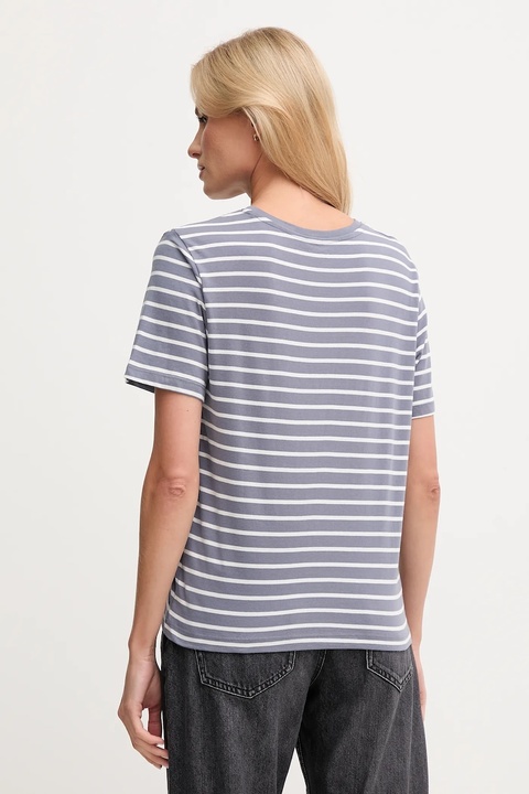 Pepe Jeans t-shirt bawełniany damski kolor niebieski PL5000032 - zdjęcie produktu nr 2
