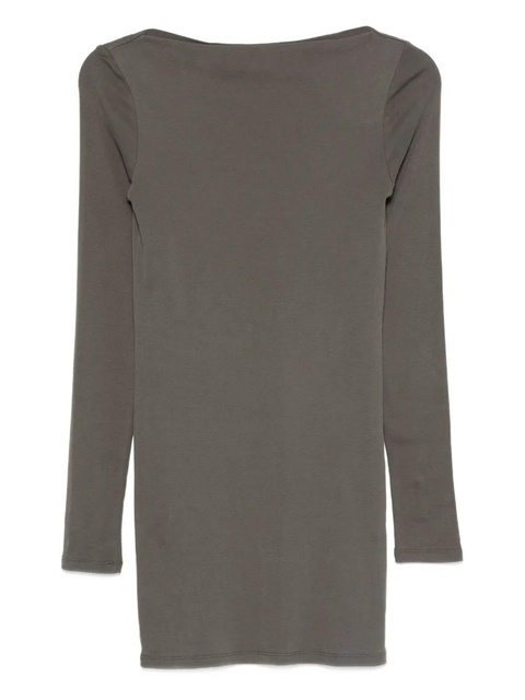 St. Agni boat-neck long-sleeve mini dress - Green - zdjęcie produktu nr 1