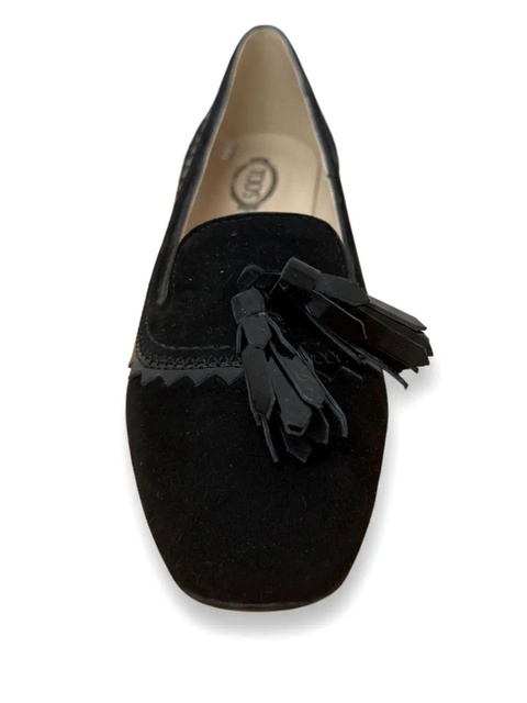 Tod's tassel-detail ballet flats - Black - zdjęcie produktu nr 2