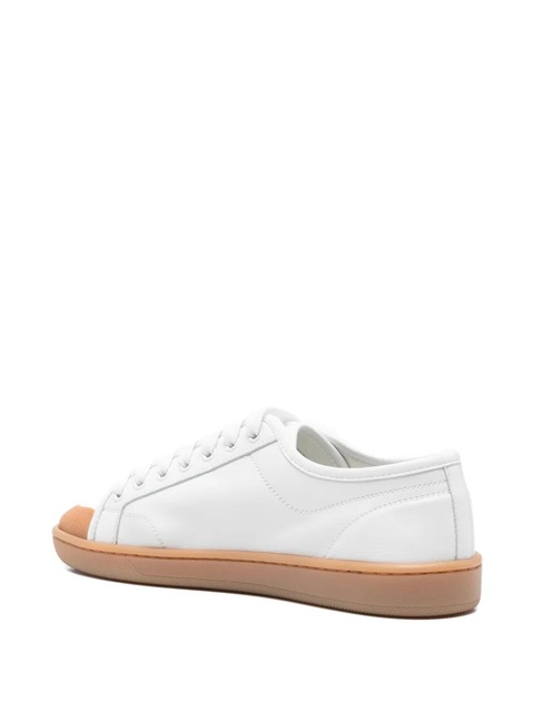 Saint Laurent lace-up toe sneakers - White - zdjęcie produktu nr 2