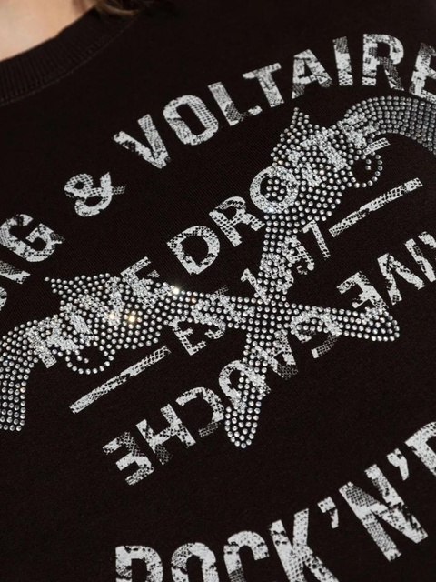 Zadig&Voltaire graphic-print sweatshirt - Brown - zdjęcie produktu nr 2