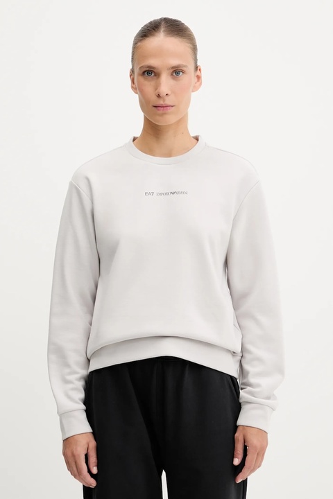EA7 Emporio Armani bluza damska kolor szary z nadrukiem AF10443.7W000799 - zdjęcie produktu nr 1
