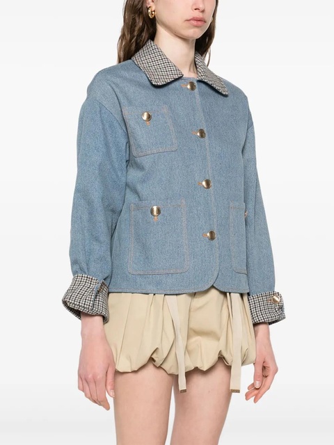SANDRO denim jacket - Blue - zdjęcie produktu nr 2
