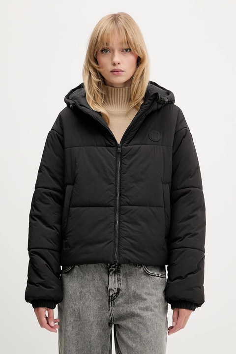 Hugo Blue kurtka kolor czarny zimowa oversize 50547675 - zdjęcie produktu nr 1