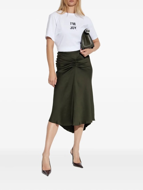 Victoria Beckham graphic-print T-shirt - White - zdjęcie produktu nr 2