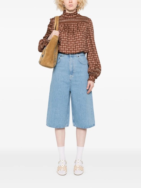 Valentino Garavani silk blouse - Brown - zdjęcie produktu nr 2