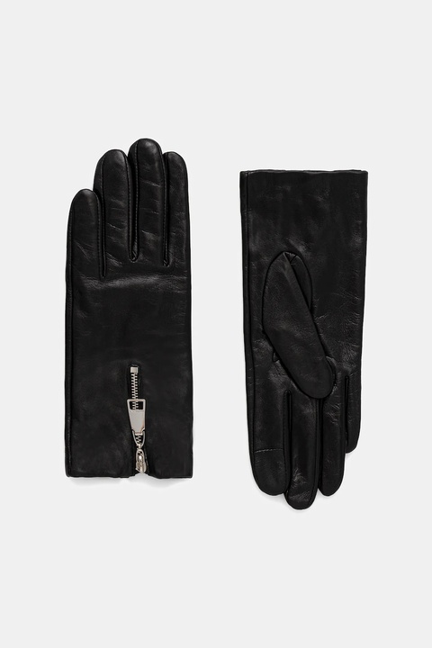 Karl Lagerfeld rękawiczki K/ESSENTIAL damskie kolor czarny A3W33033 - zdjęcie produktu nr 1