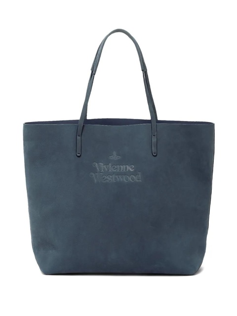 Vivienne Westwood embossed shoulder bag - Blue - zdjęcie produktu nr 1