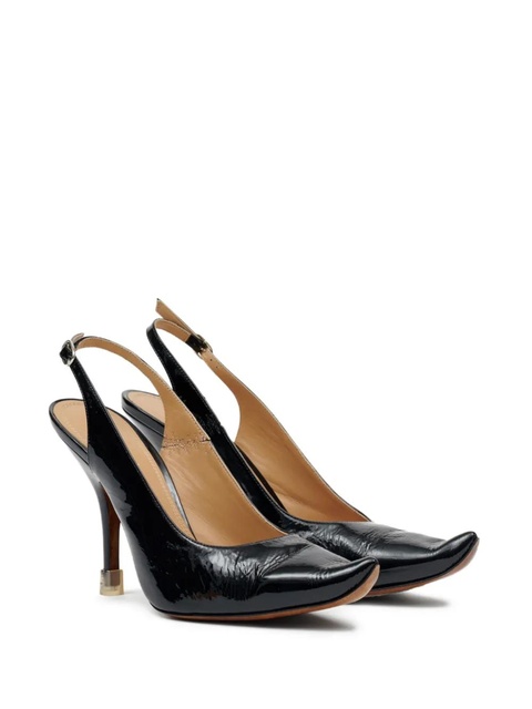 Maison Margiela 100mm slingback pumps - Black - zdjęcie produktu nr 2