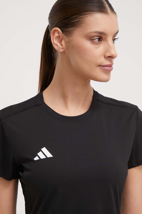 adidas Performance t-shirt do biegania Adizero kolor czarny IN1172 - zdjęcie produktu nr 2