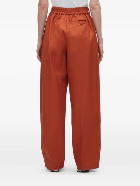 3.1 Phillip Lim pleated zip-fly trousers - Orange - zdjęcie produktu nr 2