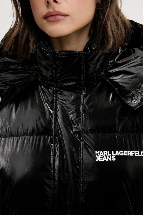 Karl Lagerfeld Jeans kurtka kolor czarny zimowa A4W15020 - zdjęcie produktu nr 2