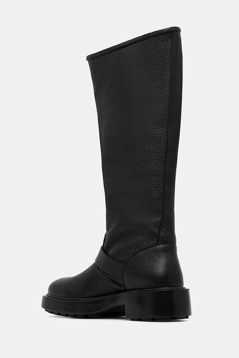 Copenhagen kozaki skórzane damskie kolor czarny na płaskim obcasie CPH441 leather - zdjęcie produktu nr 2