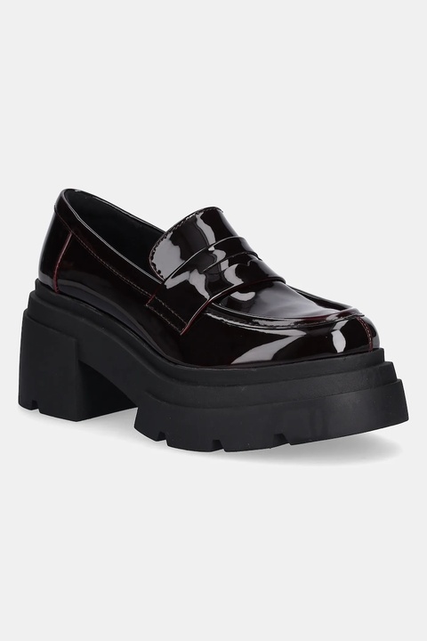 Steve Madden mokasyny Turnout damskie kolor fioletowy na platformie 11004801 - zdjęcie produktu nr 1