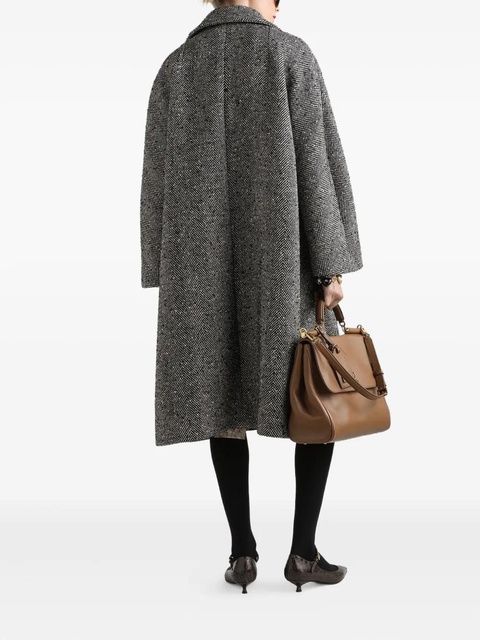 Dolce & Gabbana herringbone coat - Grey - zdjęcie produktu nr 2
