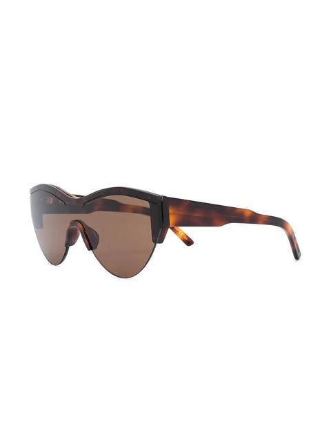 Balenciaga Eyewear Ski Cat sunglasses - Brown - zdjęcie produktu nr 2