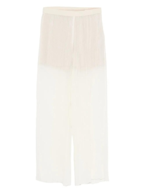 Alysi semi-sheer trousers - Neutrals - zdjęcie produktu nr 2