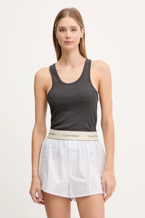 Calvin Klein Underwear top bawełniany 3-pack kolor szary LV00QS7493 - zdjęcie produktu nr 1
