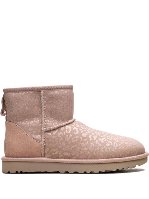 UGG Mini Snow Leopard Classic boots - Pink - zdjęcie produktu nr 1