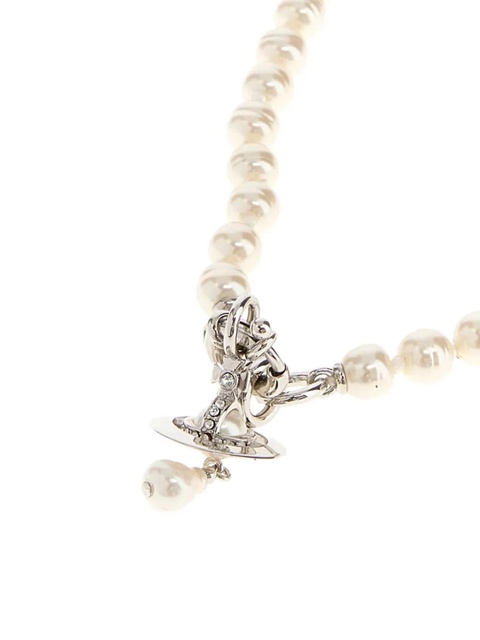 Vivienne Westwood Aleksa pearl necklace - White - zdjęcie produktu nr 2