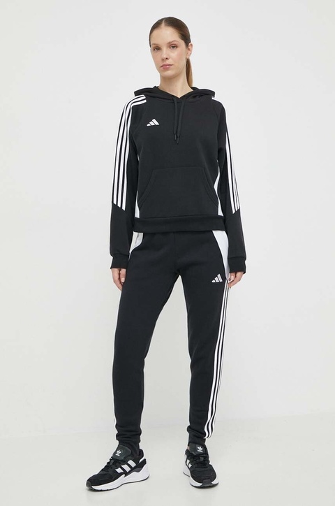 adidas Performance spodnie treningowe Tiro 24 kolor czarny wzorzyste IJ7657 - zdjęcie produktu nr 2