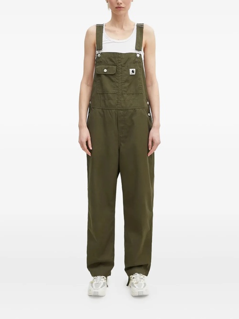 Carhartt WIP pocket-detail buttoned jumpsuit - Green - zdjęcie produktu nr 2