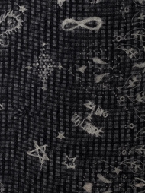 Zadig&Voltaire Maddie scarf - Black - zdjęcie produktu nr 2