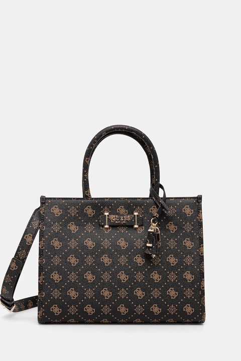 Guess torebka SILIA kolor brązowy HWGP98 90220 - zdjęcie produktu nr 1