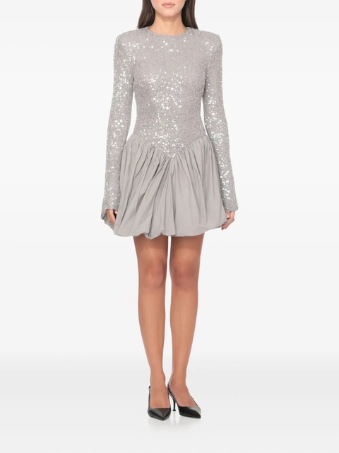 ROTATE BIRGER CHRISTENSEN sequin-embellished mini dress - Grey - zdjęcie produktu nr 2