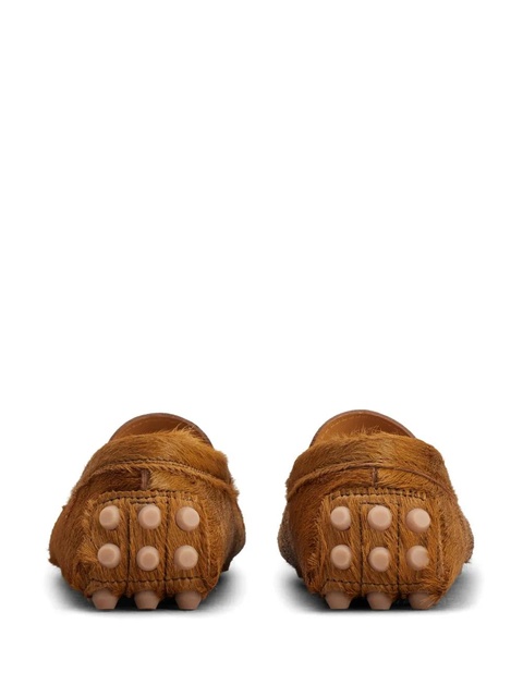 Tod's Gommino calf-hair loafers - Brown - zdjęcie produktu nr 2