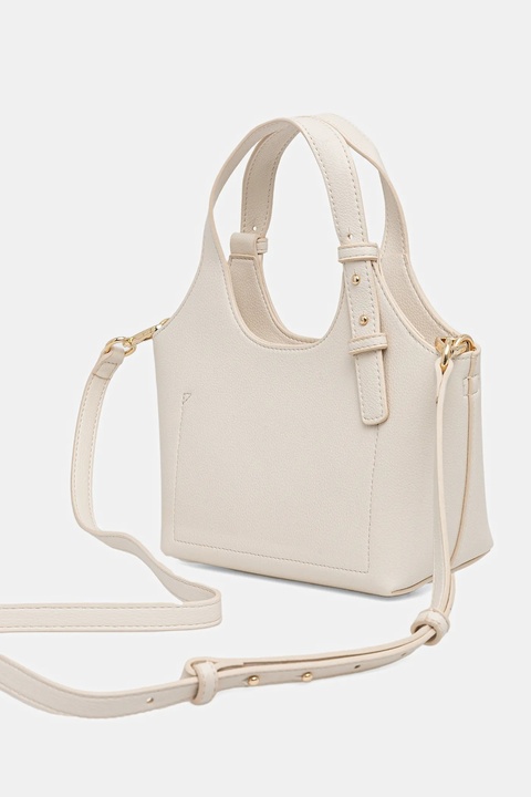 Tommy Hilfiger torebka kolor beżowy AW0AW18281 - zdjęcie produktu nr 1