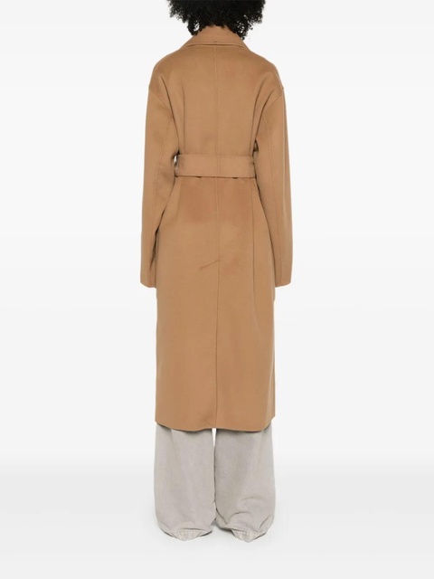 Sportmax Veleno belted wool coat - Brown - zdjęcie produktu nr 2