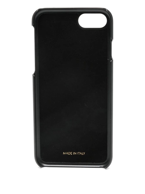 Dolce & Gabbana iPhone 7 embossed logo-plaque phone case - Red - zdjęcie produktu nr 2