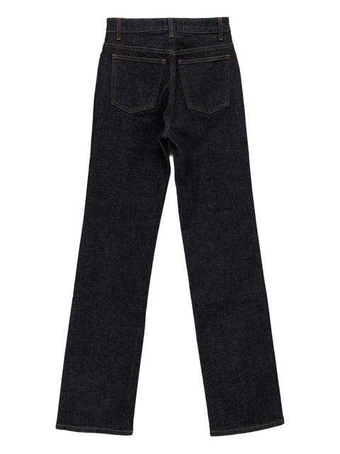 KHAITE button-embellishment jeans - Black - zdjęcie produktu nr 2