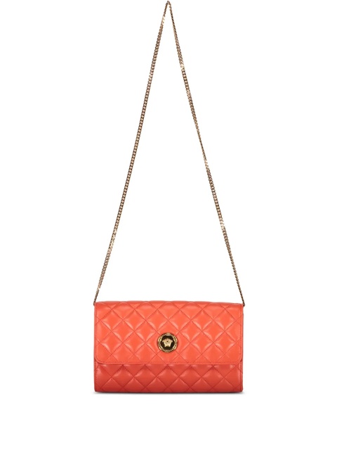 Versace leather crossbody bag - Orange - zdjęcie produktu nr 1