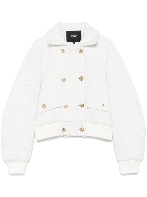 Maje tweed jacket - Neutrals - zdjęcie produktu nr 1