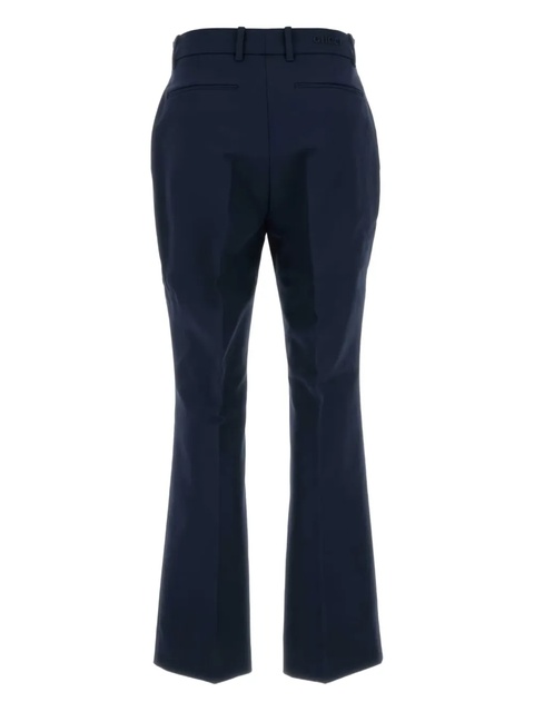 Gucci cotton trousers - Blue - zdjęcie produktu nr 2