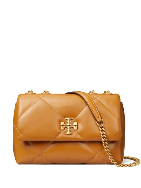 Tory Burch small Kira diamond-quilted convertible shoulder bag - Brown - zdjęcie produktu nr 1