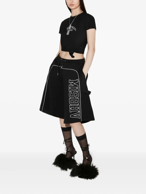 MISBHV knot-detailed T-shirt - Black - zdjęcie produktu nr 2