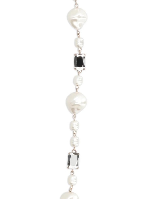 Weekend Max Mara pearl crystal necklace - White - zdjęcie produktu nr 2