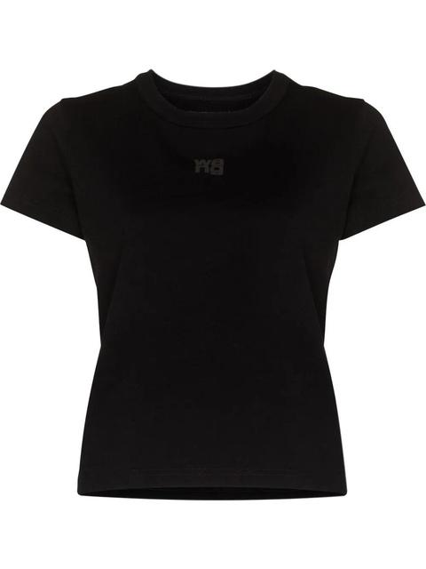 Alexander Wang logo-print short-sleeve T-shirt - Black - zdjęcie produktu nr 1