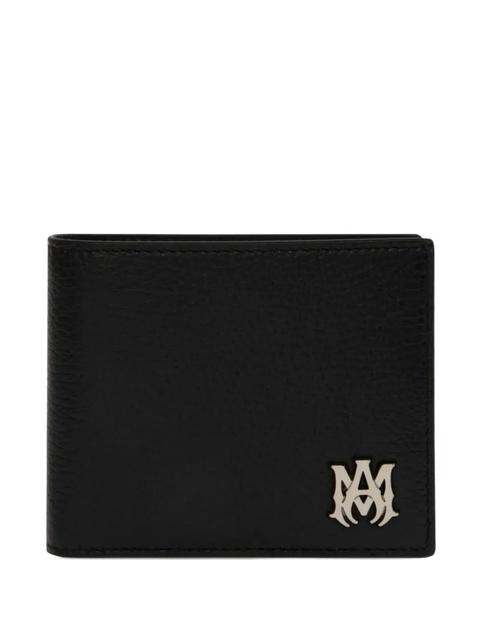 AMIRI logo-plaque leather wallet - Black - zdjęcie produktu nr 1