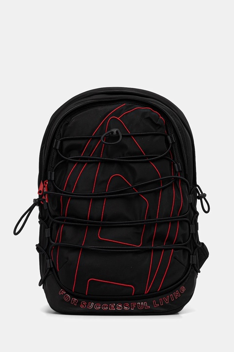Diesel plecak TECH-D TECH-D BACKPACK kolor czarny duży z aplikacją X10408.P3914 - zdjęcie produktu nr 1