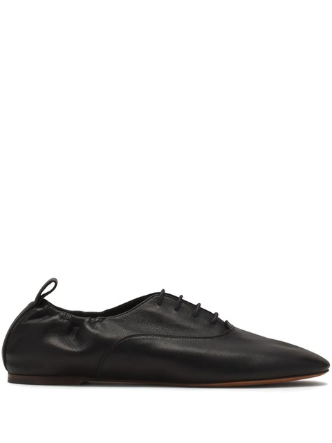 Lanvin lace-up ballet flats - Black - zdjęcie produktu nr 1