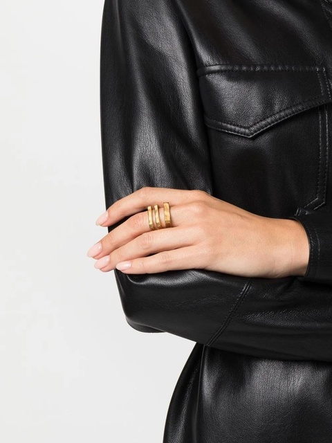 Zadig&Voltaire brass stacking rings - Gold - zdjęcie produktu nr 1