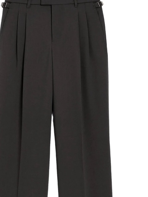 AMI Paris pleated trousers - Grey - zdjęcie produktu nr 2