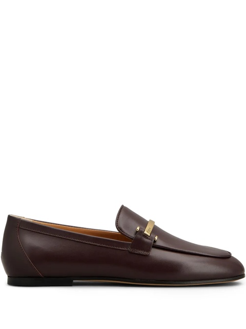 Tod's leather loafers - Red - zdjęcie produktu nr 1