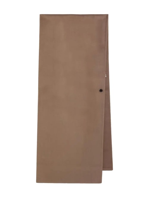 Almada Label button-detail scarf - Neutrals - zdjęcie produktu nr 1