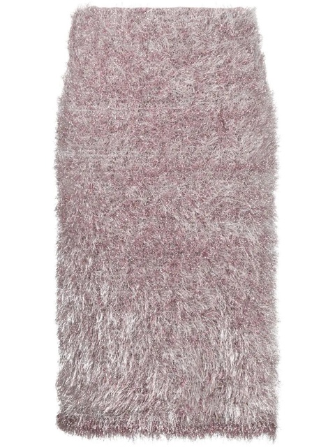 JW Anderson textured midi pencil skirt - Pink - zdjęcie produktu nr 1